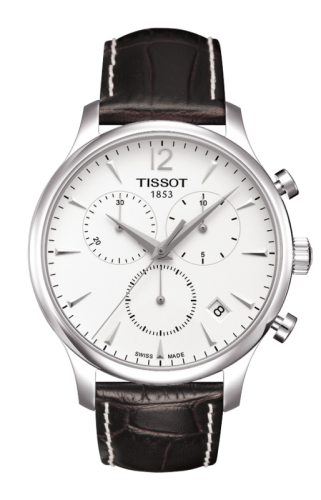 Tissot Tradition Chronograph Stainless Steel / Silver